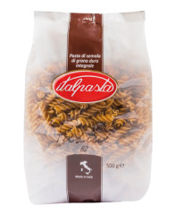 ITALPASTA Täisterapasta 82 Fusilli 500g