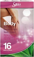 SILKIA wax plasters for the body 16pcs