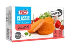 VICI Breaded mass burgers with salmon 0,25kg