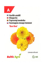 BALTIC AGRO Calendula 'Bon Bon' 60 seeds 1pcs