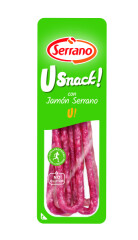 SERRANO U Snack with serrano ham SERRANO, 15x60g 60g