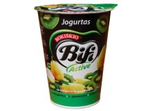 ROKIŠKIO BIFI ACTIVE Yogurt 2 % BIFI ACTIVE with kiwi 360 g 360g