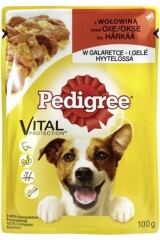 PEDIGREE Pedigree pouch beef and liver in jelly 100g 100g