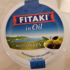 FITAKI feta juustu kuubikud oliividega 300g