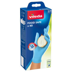VILEDA Nitriilkindad Food Safe S/M 40tk 40pcs