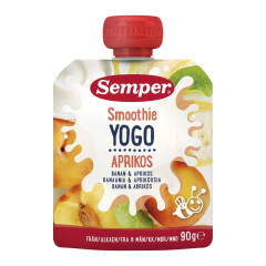 SEMPER Semper Aprikoosi smuuti jogurtiga, valmi 0,09kg