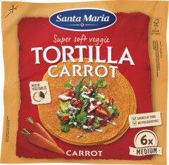 SANTA MARIA Tortilla Carrot Medium (6-pack) 240g