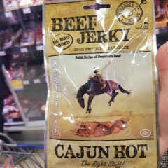 BEEF JERKY Vinnutatud veiseliha Cajun-hot Beef Jerky 50g