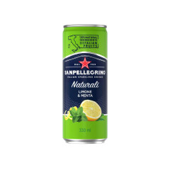 SANPELLEGRINO Karastusjook Naturli Limone & Menta 330ml