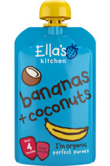 ELLA'S KITCHEN Banaani kookosipüree 4k 120g