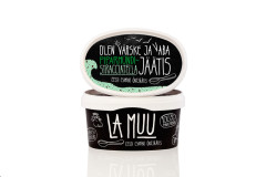 LA MUU Peppermint-stracciatella ice cream, organic 400g