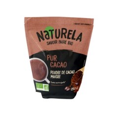 NATURELA Ekologiška kakava Naturela be cukraus 250g