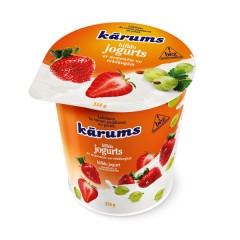 KARUMS Bifido jogurt maasika-karusmarja 350g