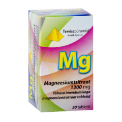 TERVISEPÜRAMIID Magneesiumtsitraat 1300 mg tabletid 30pcs
