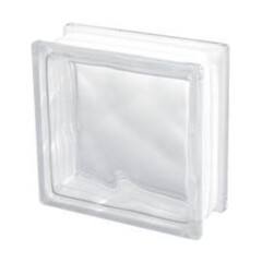 VITRABLOK glass block 1919/8 DW JANUS FROZEN clear 10pcs