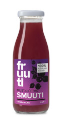 FRUUTI Fruuti Organic blackcurrant banana smoothie, 250 ml 250ml