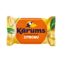 KARUMS Glaistytas varškės sūrelis KARUMS (citrinų skonio) 45g