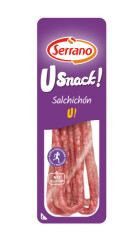 SERRANO U Snack Salchichon SERRANO, 15x60g 60g