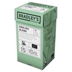 BRADLEY'S Organic Must tee English Blend 25x2g (ümbrik) 50g