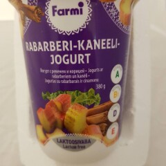 FARMI Rabarberi kaneeli jogurt 380g