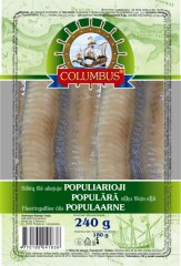 COLUMBUS Herring fillet with oil Popolar 240g