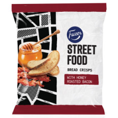 FAZER Leivasnäkid Street Food meega maitsestatud peekoniga 120g