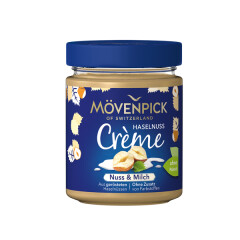 MÖVENPICK Hazelnut cream nut and milk 300g