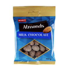 RIMI Almonds in milk chocolate 100g