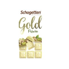 SCHOGETTEN Šokolado gabaliukai GOLD PISTACHIO SCHOGETTEN 100g