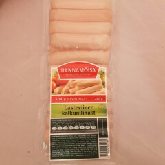 RANNAMÕISA Lasteviiner kalkunilihast 280g