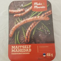MAKS & MOORITS Maitselt mahedad toorvorstikesed 450g