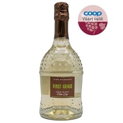 CORTE DEI ROVI Baltasis labai sausas pu tojantis vynas "CORTE DEI ROVI PINOT GRIGIO", 11% 0,75l