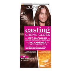 L'OREAL PARIS CASTING CREME GLOSS #415 ICED CHOCOLATE 1pcs