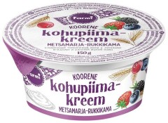 FARMI Koorene metsamarja rukkikama kohupiim 150g
