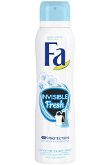 FA DEODORANT INVISIBLE FRESH 150ml