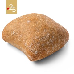 MANTINGA Small Dark Italian Bread CIABATTA 90g