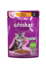 WHISKAS Konservi kaķiem Junior 85g