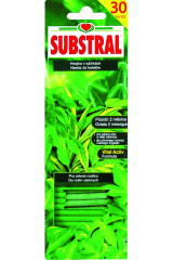 SUBSTRAL Lapinių augalų lazdelės SUBSTRAL, 30 vnt. 0,027kg