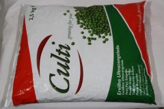 KÖÖGIVILI Green peas 2.5kg IFQ 2,5kg