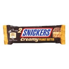 SNICKERS Šokoladinis batonėlie CREAMY SMOOTH PEANUT 36,5g