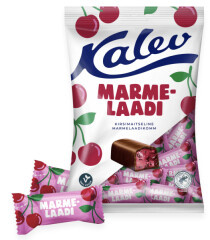 KALEV Kalev cherry-flavoured jelly candies 175g