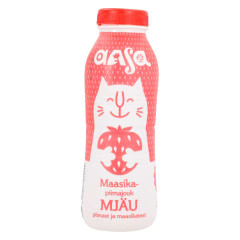 AASA Maasika piimajook 450ml