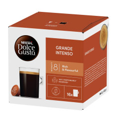 NESCAFE Kohvikapslid Dolce Gusto Grande Intenso 16pcs