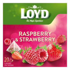 LOYD Puuviljatee maasikas-vaarikas 20x2g 40g