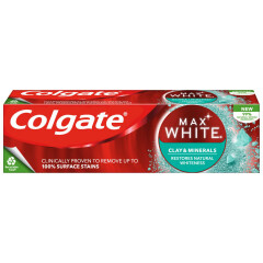 COLGATE HAMBAPASTA MAX WHITE CLAY&MINERALS 75ml