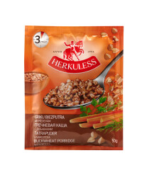 HERKULESS Instant buckwheat flakes with spices 0,05kg