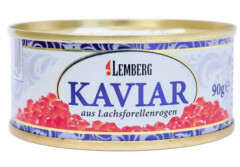 LEMBERG Vaivorykšt. upėtakių ikrai LEMBERG, 90 g 90g