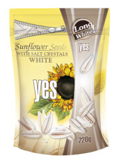YES YES white sunflowers with salt, roasted 220g