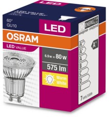 OSRAM LED VALUE PAR 16 60 6,9W 3000K GU10 1pcs