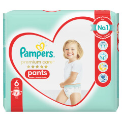 PAMPERS Autiņbiksītes Pants s6 15+ kg 31pcs